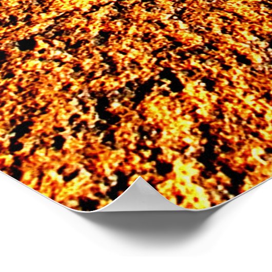 Dansende Giraffe Poster (Hoek)