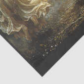 Dansende Godin Onder Volle Maan Weefsel Papier (Detail)