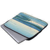Dansende Golven onder de Hemel Laptop Sleeve (Voorkant onderkant)