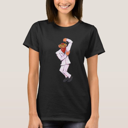 Dansende Grote Voet T-shirt (Voorkant)