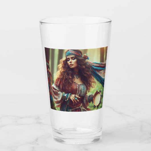 DANSENDE GYPSI GLAS (Voorkant)