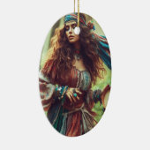 DANSENDE GYPSI KERAMISCH ORNAMENT (Rechts)