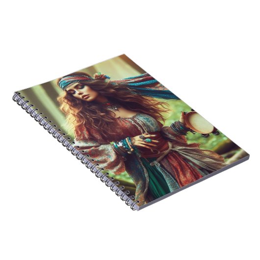 DANSENDE GYPSI NOTITIEBOEK (Rechterzijde)