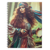 DANSENDE GYPSI NOTITIEBOEK (Voorkant)