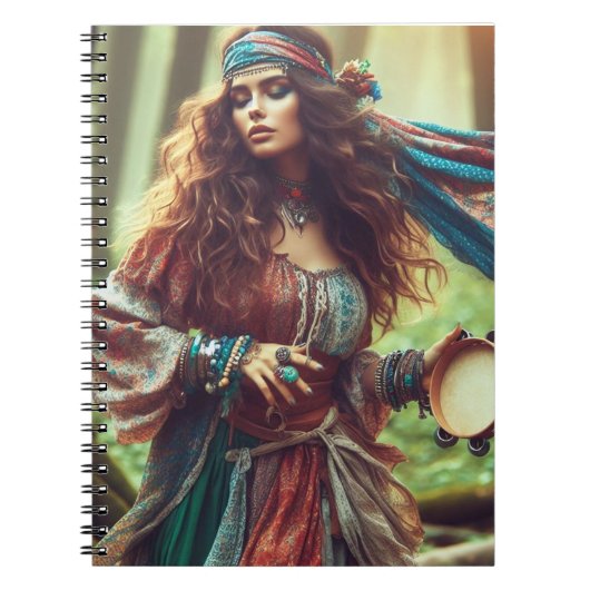 DANSENDE GYPSI NOTITIEBOEK (Voorkant)