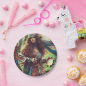 DANSENDE GYPSI PAPIEREN BORDJE (Feest)