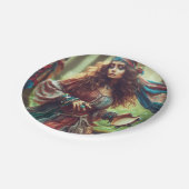 DANSENDE GYPSI PAPIEREN BORDJE (Gekanteld)