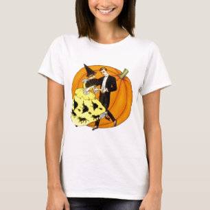 Dansende Halloween Couple T-shirt