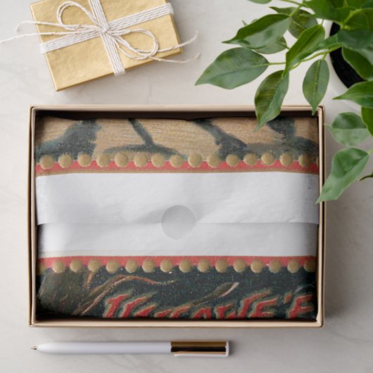  Dansende Halloween Devils, heks & pomkin Tissuepapier (Geschenk)