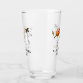 Dansende Halloween Pompoen en Geest Glas (Links)