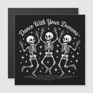 Dansende Halloween-skeletten