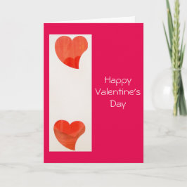 Dansende harten Valentijnsdag Kaart