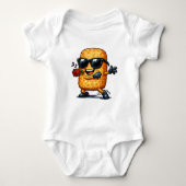 Dansende Hash Brown Romper (Voorkant)