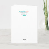 Dansende Hellebores Waterverf Jubileum Kaart (Achterkant)