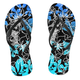 Dansende Hibiscus Hawaïaanse blend Teenslippers