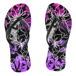 Dansende Hibiscus Hawaïaanse blend Teenslippers