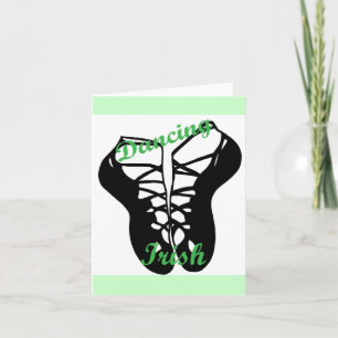 Dansende Ierse briefkaart