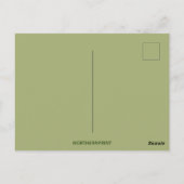  Dansende Ierse Maid Briefkaart (Achterkant)