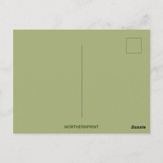  Dansende Ierse Maid Briefkaart (Achterkant)