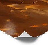 Dansende Indiaanse vrouw in hoofdtooi Perfect Poster (Hoek)