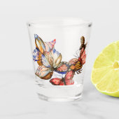 Dansende insecten Shot glass Shot Glas (Voorkant)