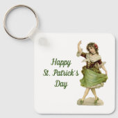Dansende Irish Lass Sleutelhanger (Voorkant)