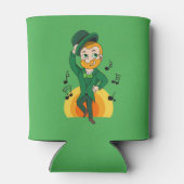 Dansende kabouter, St. Patrick's Day cartoon Blikjeskoeler (Achterkant)