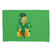 Dansende kabouter, St. Patrick's Day cartoon Kussensloop (Voorkant)