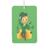 Dansende kabouter, St. Patrick's Day cartoon Luchtverfrisser (Voorkant)