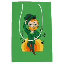 Dansende kabouter, St. Patrick's Day cartoon 