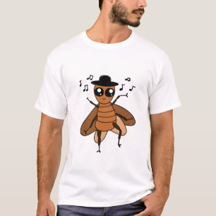 dansende kakkerlak t-shirt