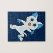 dansende kat puzzel (Horizontaal)