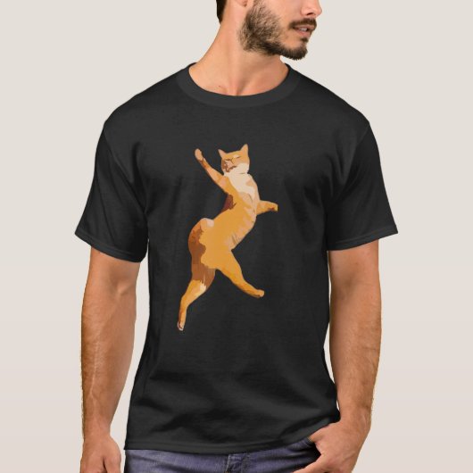 Dansende Kat T-shirt (Voorkant)