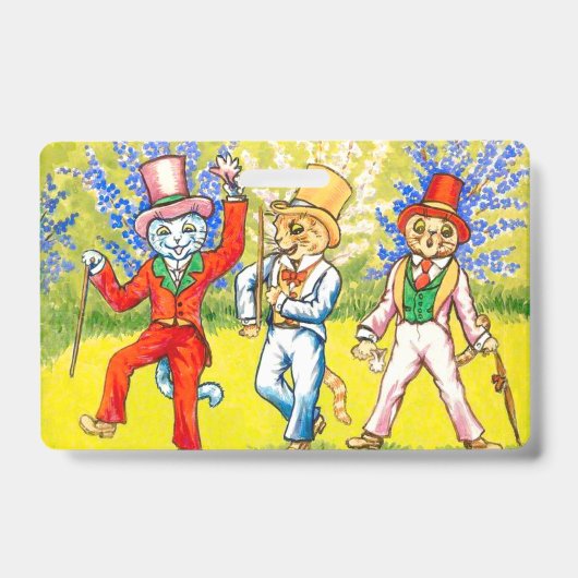 Dansende Katten Badge (Voorzijde)