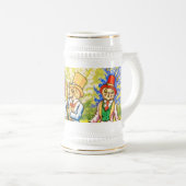 Dansende katten bierpul (Voorkant rechts)