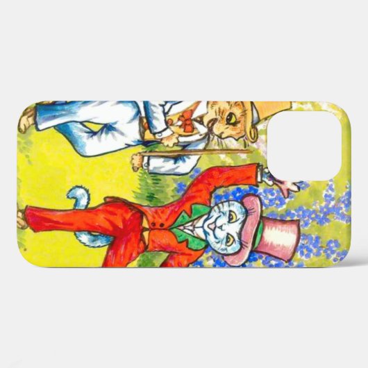 Dansende katten Case-Mate iPhone case (Achterkant (horizontaal))