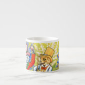 Dansende katten espresso kop (Voorkant)