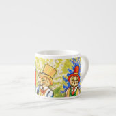 Dansende katten espresso kop (Voorkant rechts)