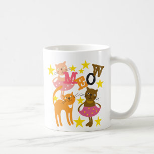 Dansende katten koffiemok