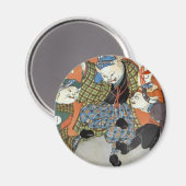 Dansende katten magneet (Voorkant / Achterkant)