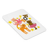 Dansende katten magneet (Rechterzijde)