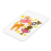 Dansende katten magneet (Linkerzijde)