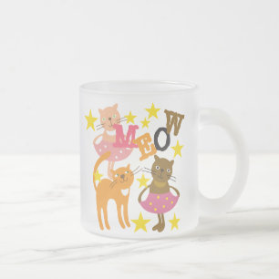Dansende katten matglas koffiemok