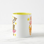 Dansende katten mok (Midden)