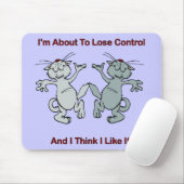 Dansende katten muismat (Met muis)