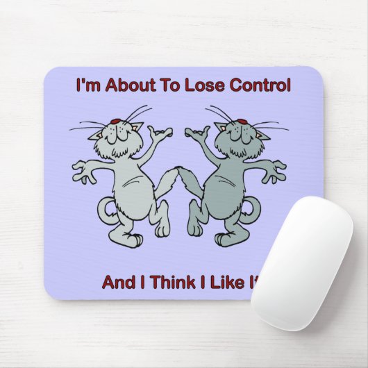 Dansende katten muismat (Met muis)