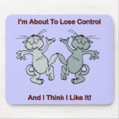 Dansende katten muismat (Voorkant)