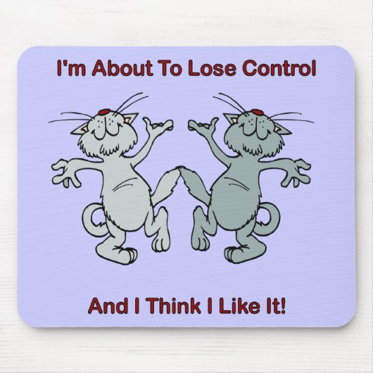 Dansende katten muismat (Voorkant)