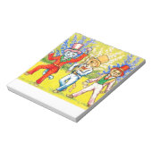 Dansende katten notitieblok (Linkerzijde)