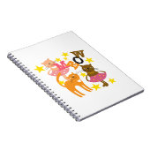 Dansende katten notitieboek (Rechterzijde)